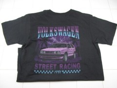 Volkswagen Official License Street Racing 1991 Black T-Shirt Men’s Medium