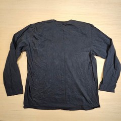 NFL Team Apparel Carolina Panthers Long Sleeve Shirt Mens 2XL Black Graphic NFL