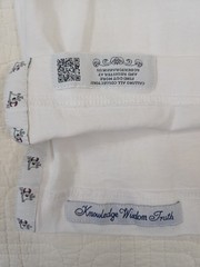 Robert Graham Skull Graphic T Shirt White Sz 3XL Mens Applique Embroidered EUC