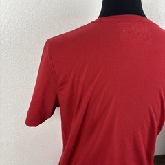 Cyberoptix D20 Dice Dungeon Master Large T-Shirt Red Hand Printed in Detroit USA