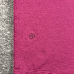 Lululemon Fundamental Shirt Mens XL Pink Peony Pocket Crewneck Performance