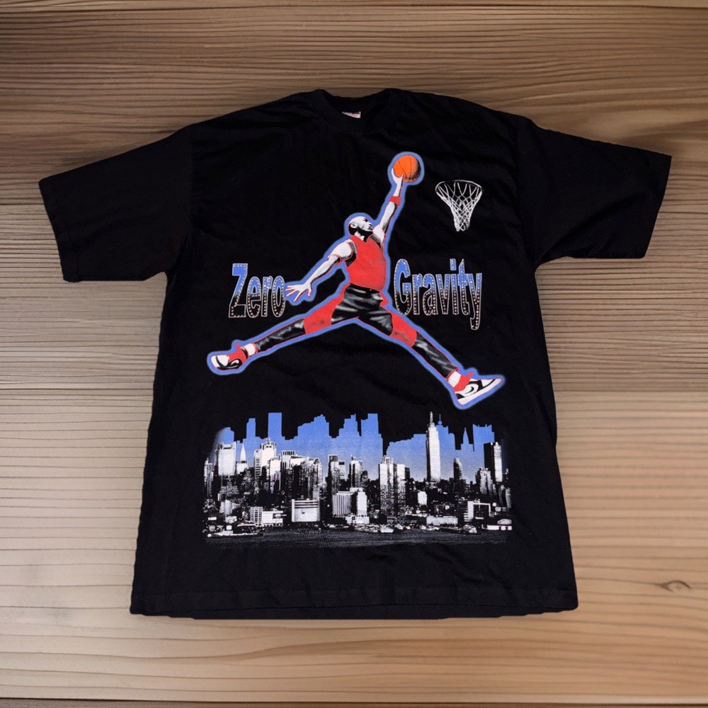 Vintage Michael Jordan Mens T-Shirt Rap Tee Hip Hop 2XL Tall