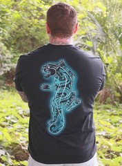 NWT Lowbrow Art Co Mens TATTOOED PANTHER Tee Shirt BLACK SM-2XLARGE MADE IN USA