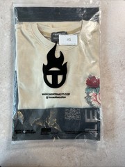 Tenaciti Studios Men’s Oversized Med Muscle Shirt $120 Velvet Puff Graphics