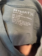 Retrofit Another Day Another Dollar Skeleton Styled Green Shirt Size XL Mens