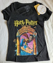 NWT Harry Potter and the Sorcerer’s Stone US Bookcover Design by Out Of Print SM