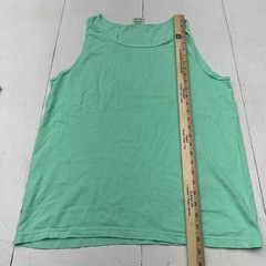 Comfort Colors Mint Green Sleeveless Cotton Racerback Tank Top Men’s Size Medium