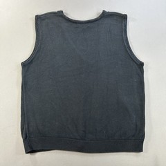 Vintage 80s Coeur d’Alene Idaho Embroidered Knit Sleveless Golf Vest Mens XL USA