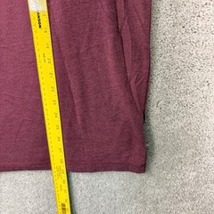 J.CREW T Shirt Mens Size XL Red Short Sleeve Washed Broken In