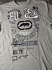Y2K Ecko Unltd. Gray Graphic T-Shirt Men’s XL Rhino League Streetwear