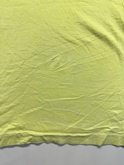 Vintage 90s Fruit of the loom Park Ave BBQ Grill T-Shirt Yellow Size M Tee USA