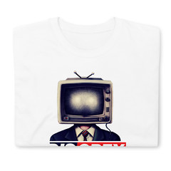 Disobey TV Head Suit Man T-Shirt – Bold Graphic Design for Trendsetters