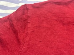 Seasalt Cornwall Allet Organic Cotton Long Sleeve T-Shirt – Red – Size L