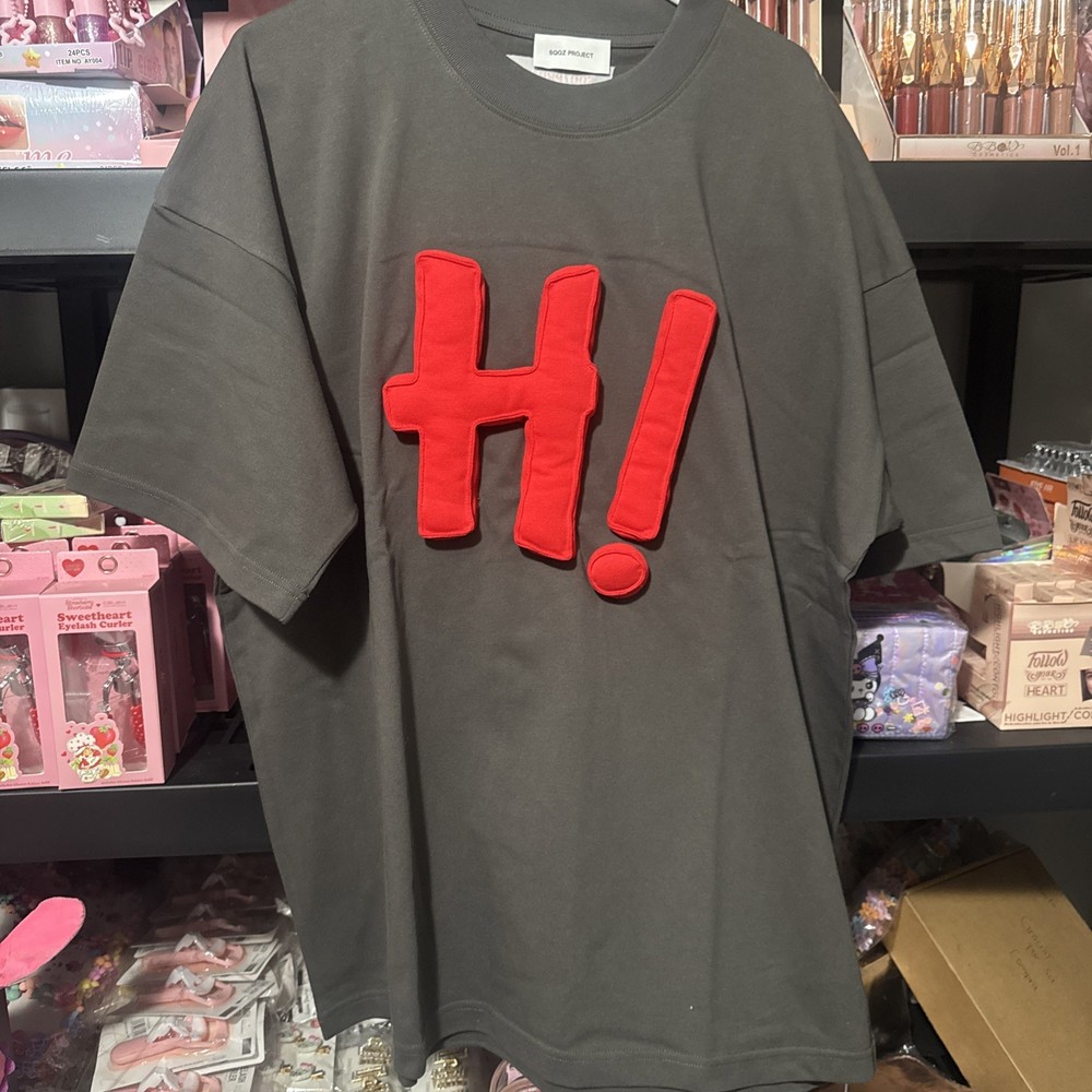 Fabulous T-shirt Gray Color,with Design 3-D.