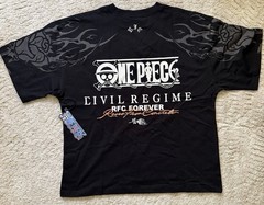 Civil Regime X One Piece Law “Surgeon Of Death” Premium Oversized Tee In Mens XL