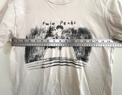 TWIN PEAKS promo t-shirt 2016 The Return Showtime size S David Lynch drawing