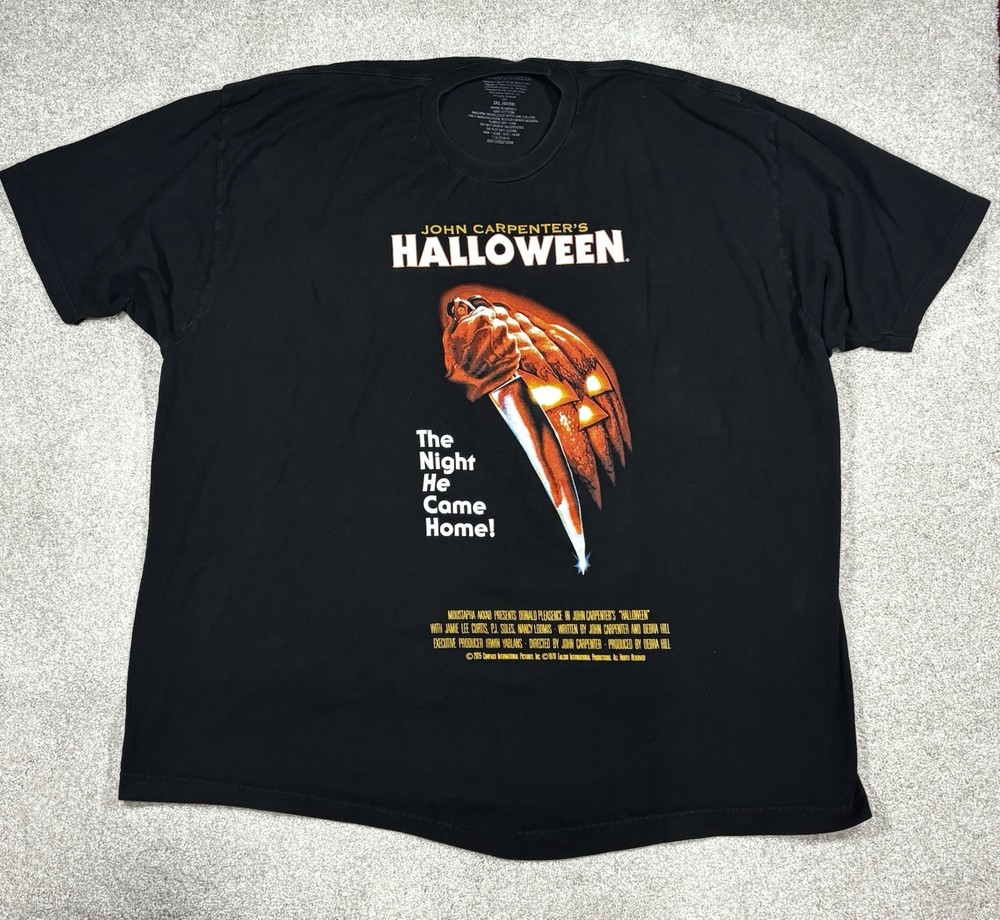 John Carpenter’s Halloween Shirt Michael Myers Graphic T-Shirt Men’s Size 3XL