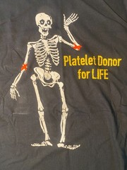 American Red Cross Halloween Platelet Donor for Life XL T-Shirt – Blood Donor