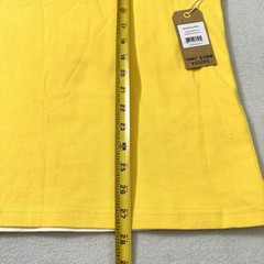Reversible Graphic T-Shirt | “Whatever” Yellow “Life Sucks” Skull Cream Large