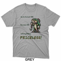 Catching Nothing Priceless Funny Fishing T-Shirt