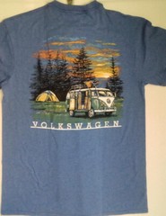 Volkswagen Bus VW Sunset Camping Officially Licensed T-Shirt