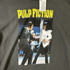 New Pulp Fiction T-shirt Men’s XL Black Movie Graphic Print
