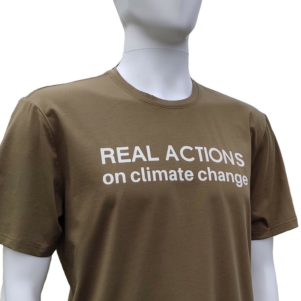 Climate Change T Shirt – Earth Green Colour