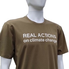 Climate Change T Shirt – Earth Green Colour