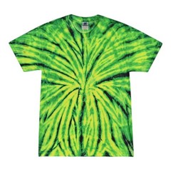 Unique Styles Tie Dye T-Shirts, Kids & Adults Short Sleeve Cotton Colortone