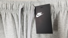 NIKE SWOOSH OUTFIT SHIRT + SHORTS SET GYM WORKOUT BLACK GREY NEW (SIZE XL)