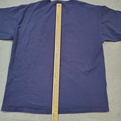 Vintage Starter Shirt Mens Extra Large Blue 90s Made In USA Short Sleeve Casual