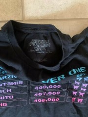 Mens Tshirt T Shirt S Small Ready Player One Science Fiction Film Black