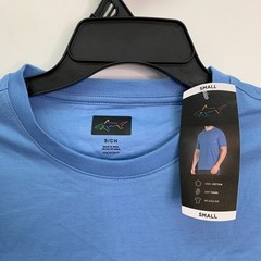 Greg Norman Men’s S Shirt Short Sleeve Crew Neck Pocket Tee T-Shirt Blue S