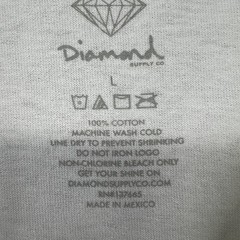 Diamond Supply Co Shirt Mens Large White Soul Assassins Graphic Tee Rare Art
