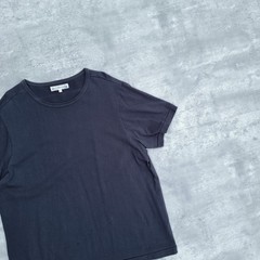 Merz b. Schwanen 215 Loopwheeled Classic Fit T-Shirt Men’s 7/XL Navy Black