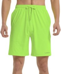 ZONBAILON Mens Athletic Shorts with Pockets, Workout X-Large, Green