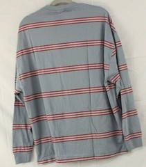Asos Men’s Size XS Oversized Long Sleeve Striped T-Shirt Color Purple Skull NWT