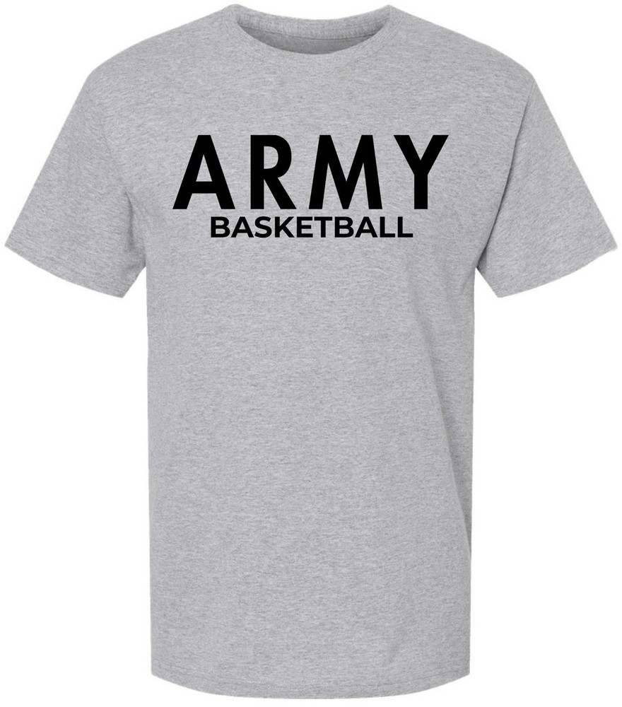 Army Basketball T-Shirt U.S. Military Academy US Army Sports Training PT Shirt