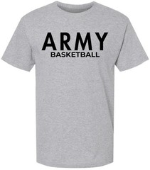 Army Basketball T-Shirt U.S. Military Academy US Army Sports Training PT Shirt
