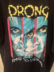 Prong Beg To Differ T Shirt L Black Double Sided Graphic Band Tee Heavy Metal