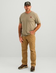 Men’s Short Sleeve Performance Tee, Hunting T-Shirt for Men, Turkey Load – Ov…