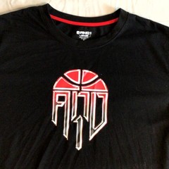 And1 Men’s T-Shirt Large Black Red Graphic Streetwear Stop Sweating Me Pullover
