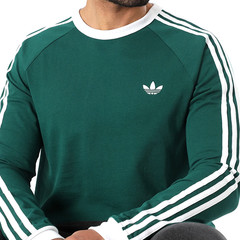 NEW MENS ADIDAS ORIGINALS CALIFORNIA TREFOIL LONG SLEEVE SHIRT~SIZE LARGE KE3543