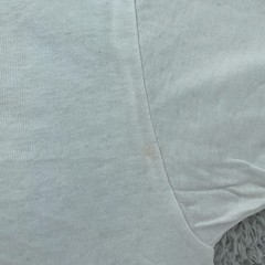 Vtg Blank White DPSC by BVD Shirt Mens Small 100% Combed Cotton Crewneck Plain