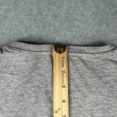 Asos Shirt Medium Gray Heather Long Sleeve Pullover Mens