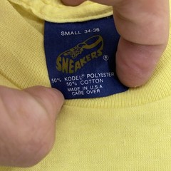 Vintage Bermuda Shirt Mens XXXS Yellow Floral Hibiscus Surf Beach 80s USA