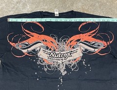 Nutrex Research Workout Supplements Fitness Gym Y2K Wings Design T-Shirt XL