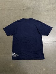 Vintage Y2K UNK NBA Team Logos Basketball Print Navy Blue T-Shirt Men’s XL