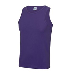 Personalised Custom AWDis Cool Breathable Gym Sports Yogga Vest Jogging JC007