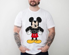 Tough Mickey Mouse Shirt, Fitness Gym Unisex Shirt, Workout Shirt